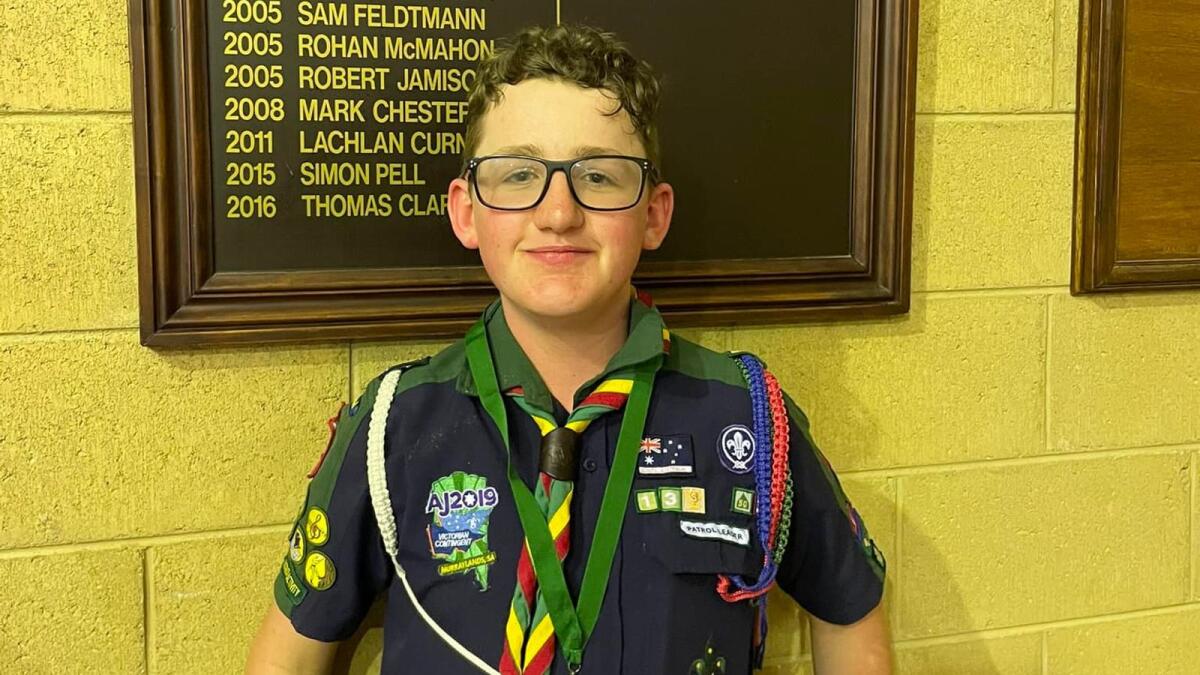 Uniform Badge Placement Cub Scout - Australian Cub Scout- Yellow