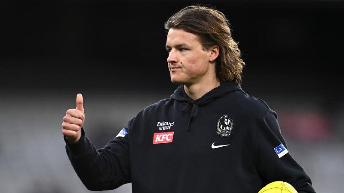 Collingwood coach's new clip for Jack Ginnivan over pre-grand