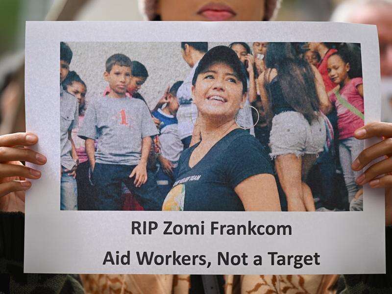 Israel may weigh reparations over aid worker's death