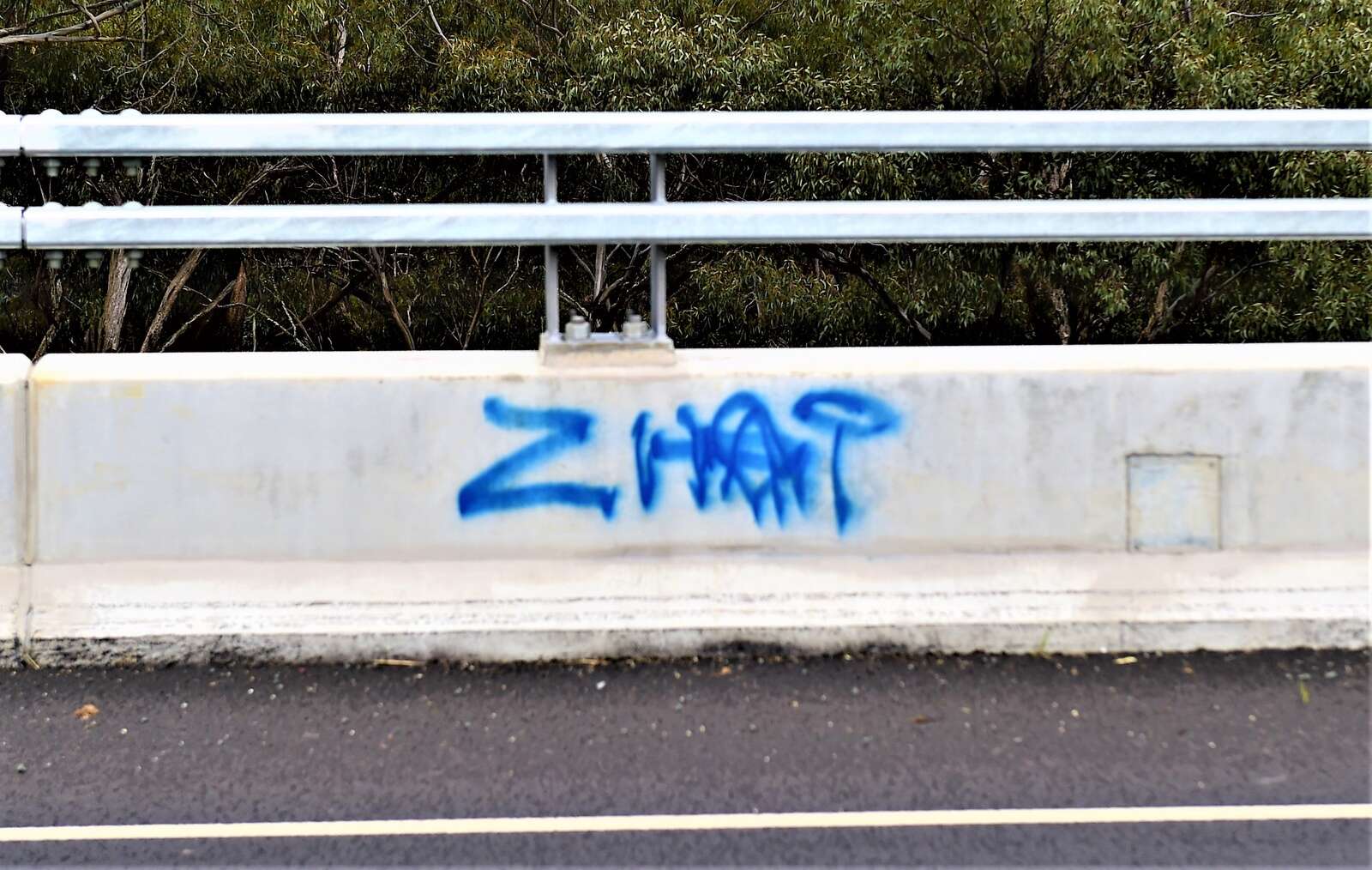 Vandalism attacks, ugly tagging covers new bridge Country News