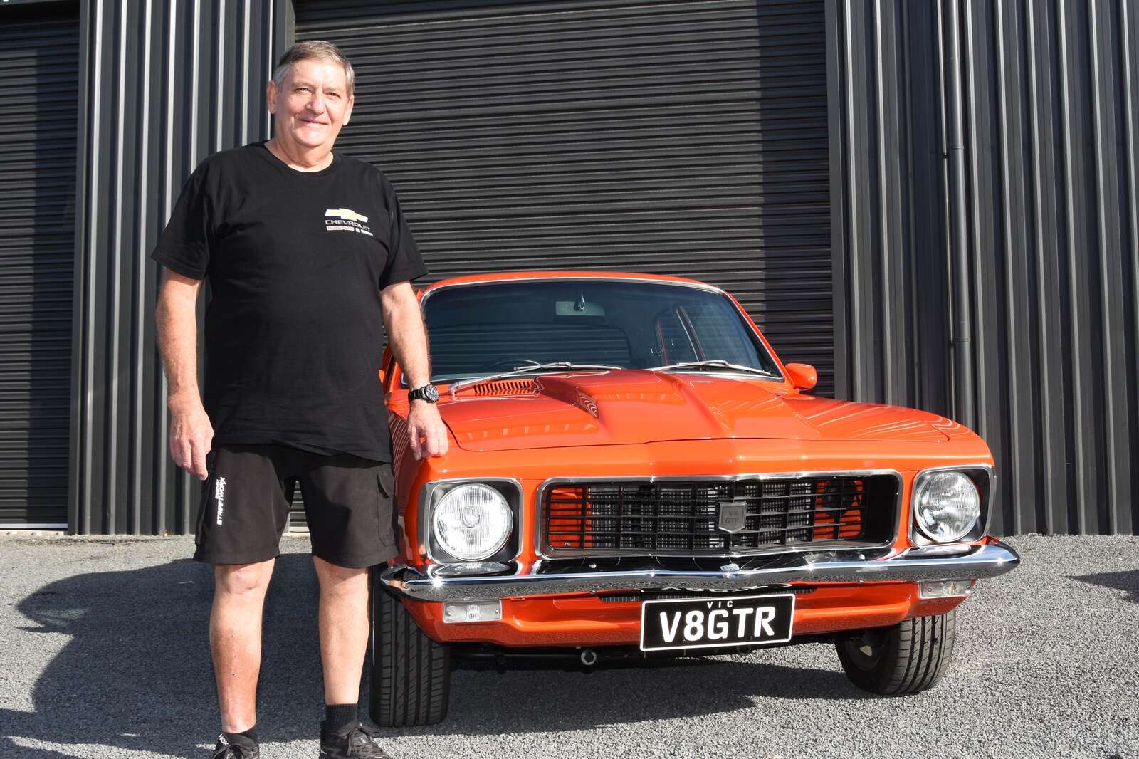 Behind the wheel of his muscle car, Bill’s reliving his youth ...