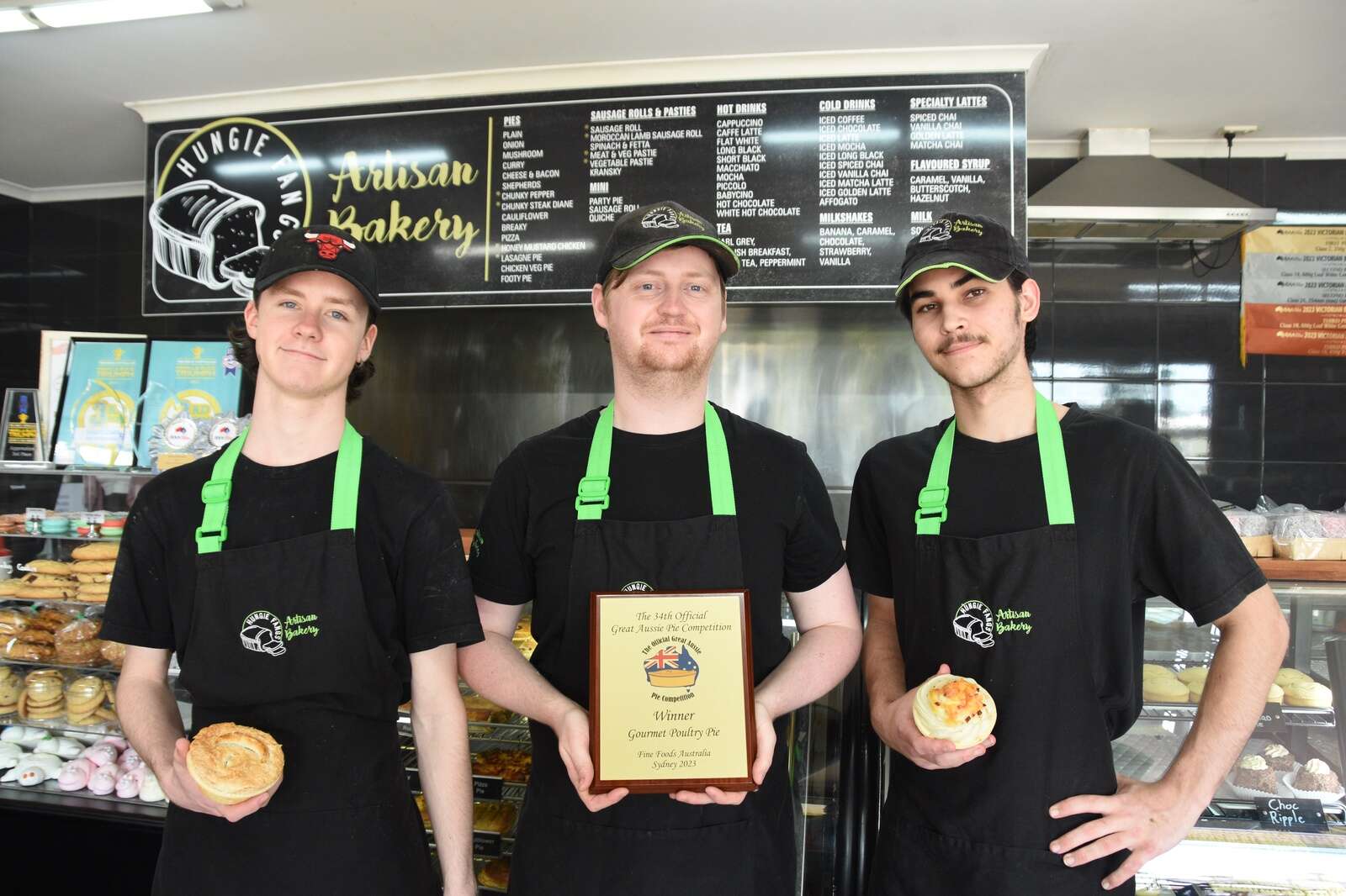 Hungie Fangs wins poultry pie competition | Seymour Telegraph