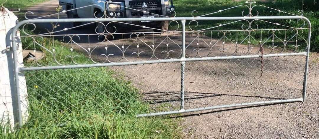 Farm gate stolen