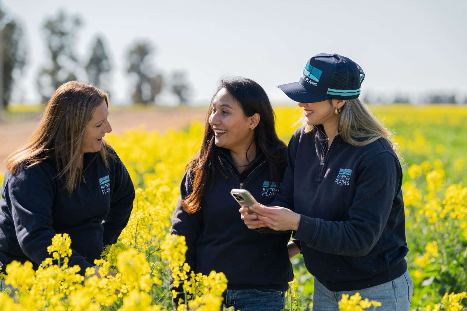 Farmer-driven group kicking goals and tyres