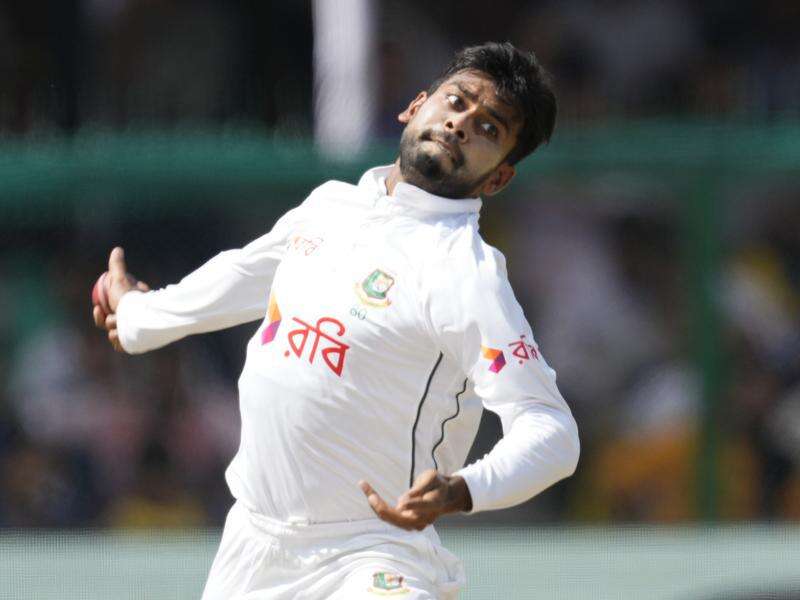 Mehidy Hasan puts Bangladesh on top against Pakistan
