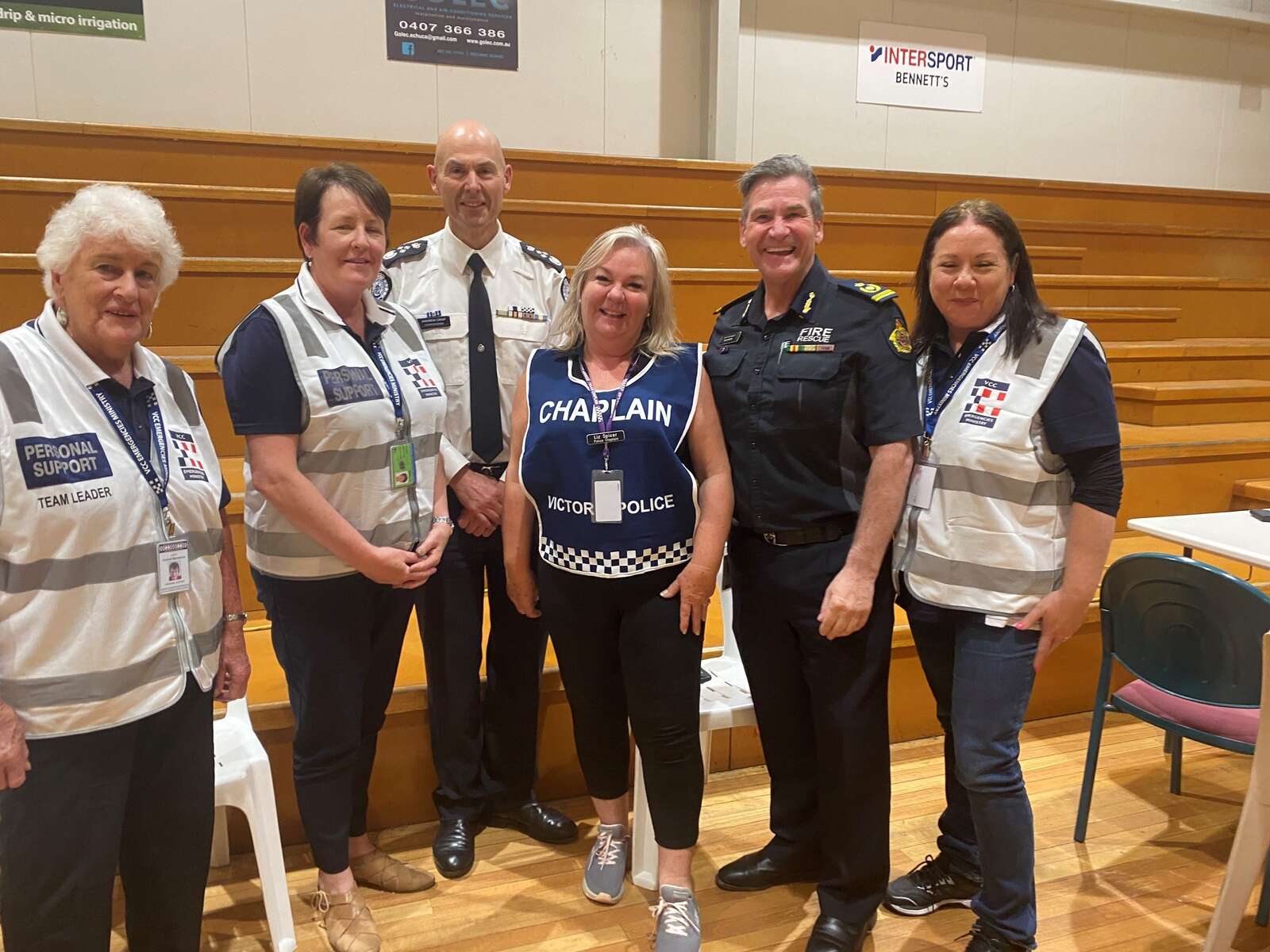 Chaplain working with flood victims | Kyabram Free Press