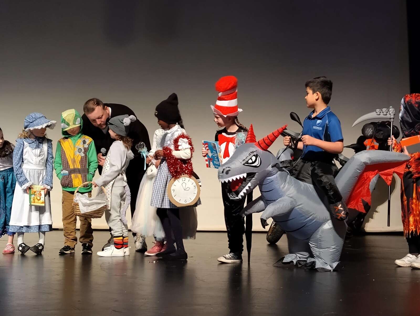Iconic characters come to life at school | See how students and ...
