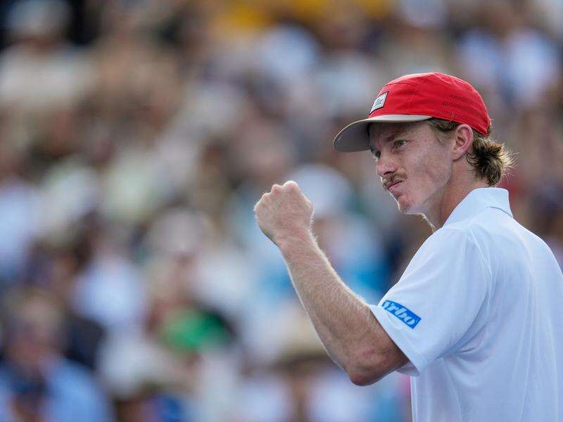 Great Dane: Aussie wildcard roars into Open's last 32