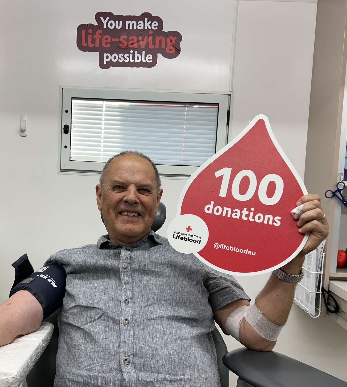 One hundred donations for Ralph | Riverine Herald