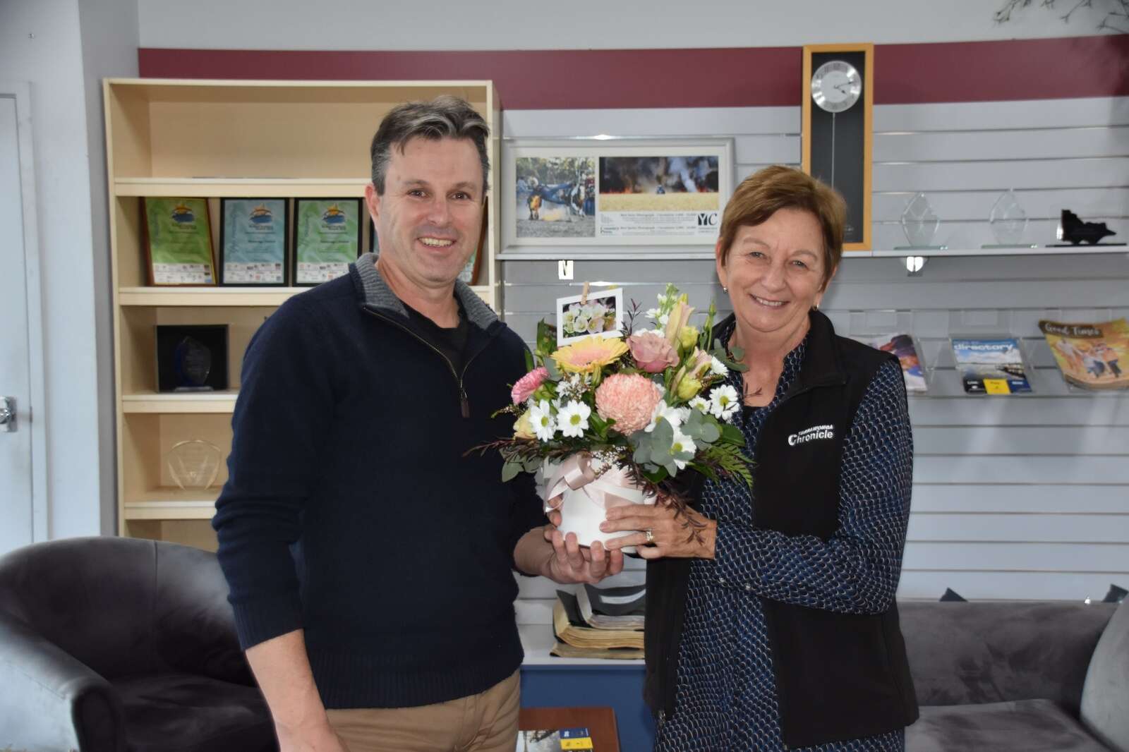 Sandra bids farewell to Chronicle | Seymour Telegraph