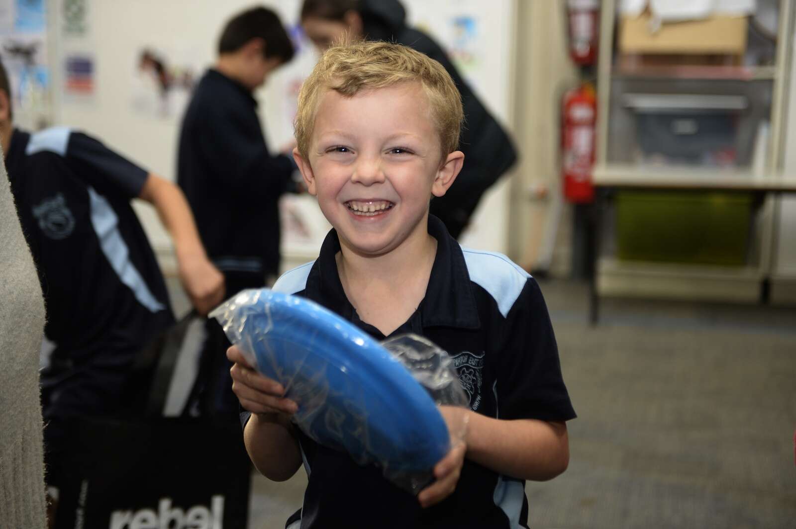 School stall Shepparton East Primary School fathers were in for a