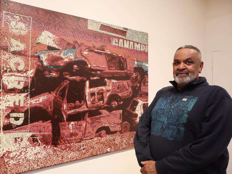 Car wreck-inspired work wins 'other' $100k art prize