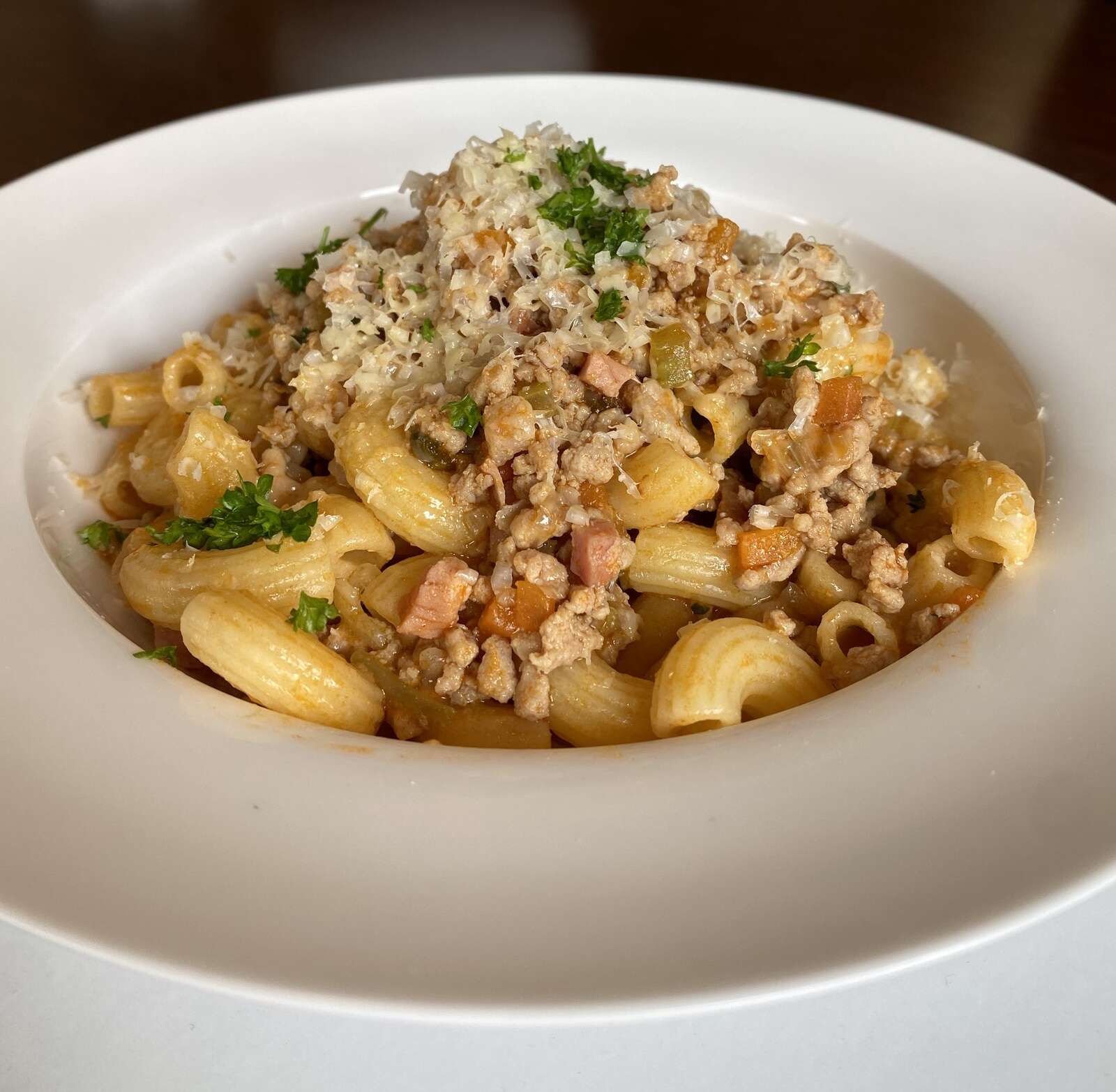 Deb’s Pork and Pancetta Bolognese Seymour Telegraph