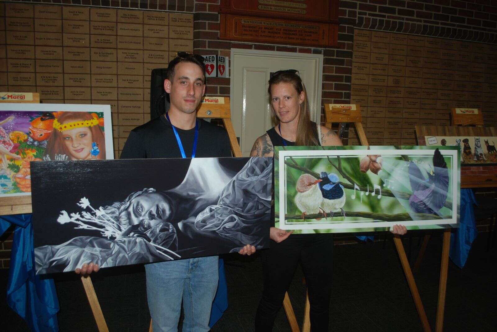 Mini-murals unveil festival’s big picture | Riverine Herald