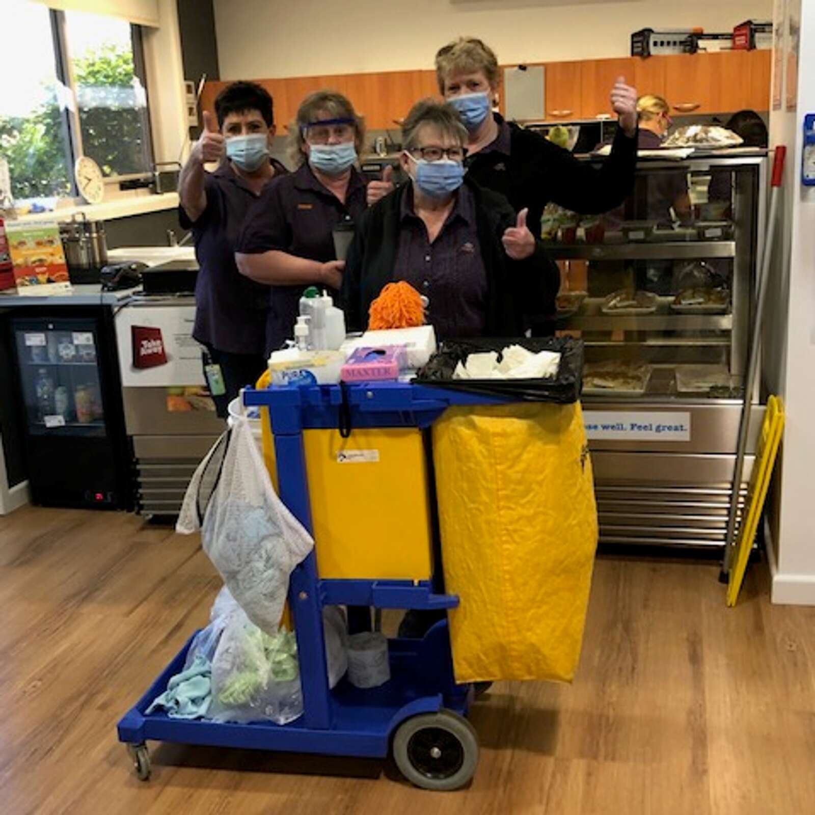 ‘We couldn’t operate without them’ REDHS thanks cleaners Shepparton News