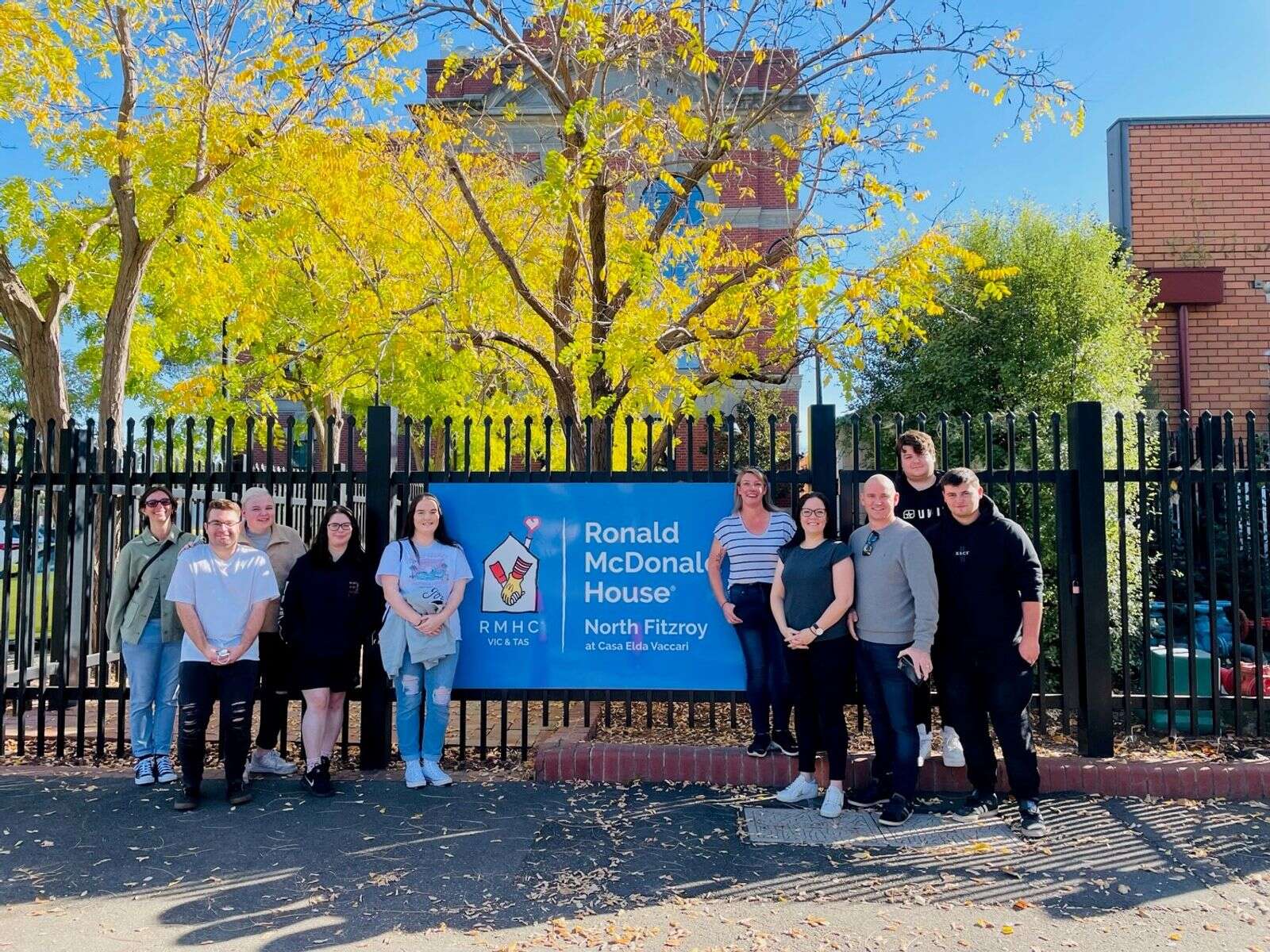 Maccas staff members lend a hand | Riverine Herald