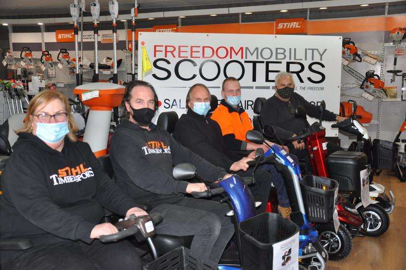 Mobility scooters available at Stihl Shop Seymour Shepparton News