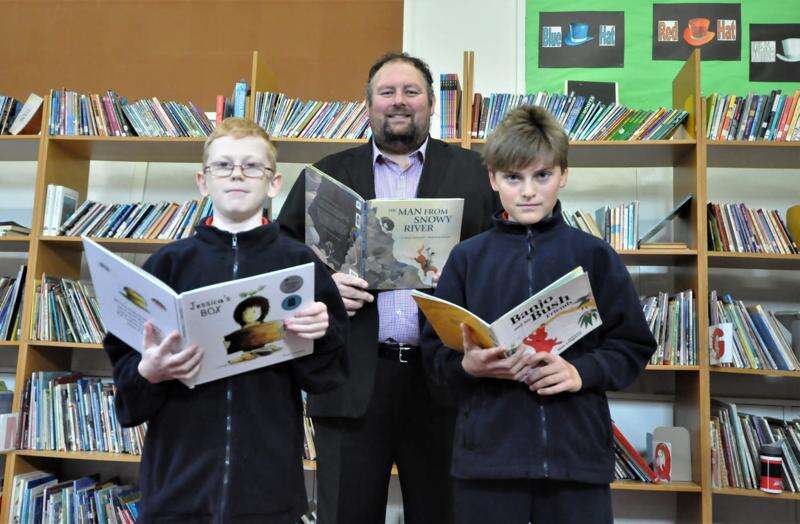 Avenel school's mission to bring books to the entire community