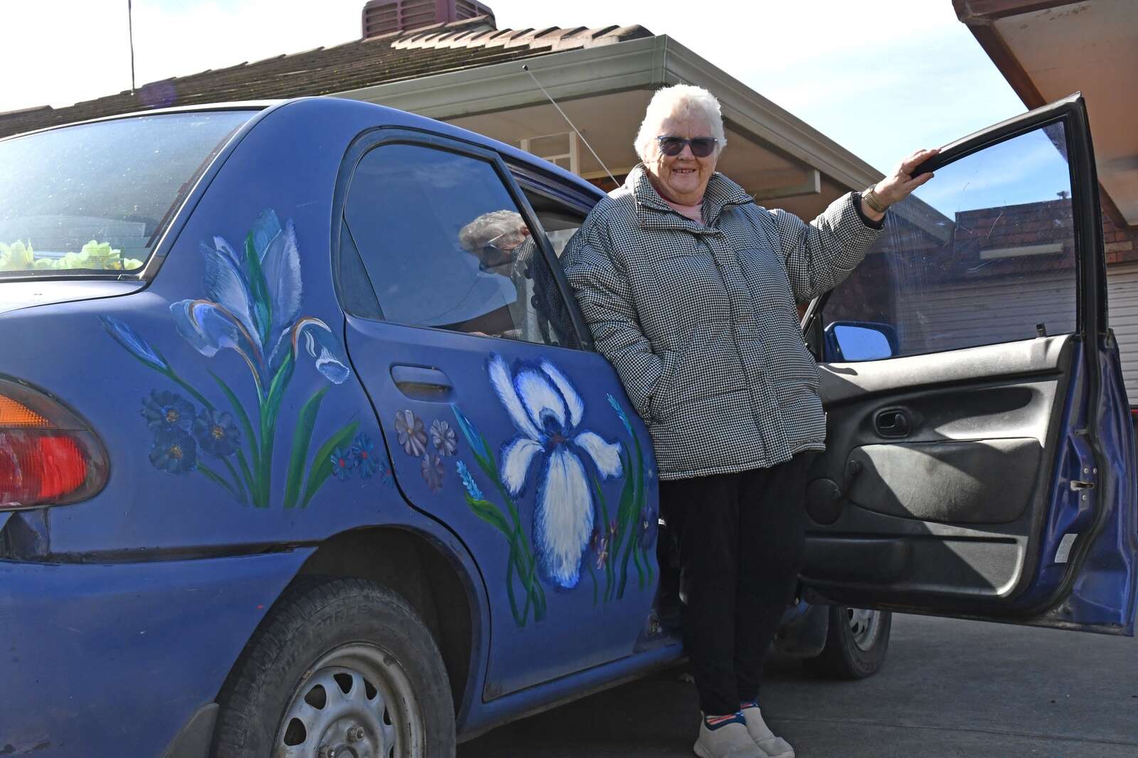 Dianne’s masterpiece Mazda hits the brakes
