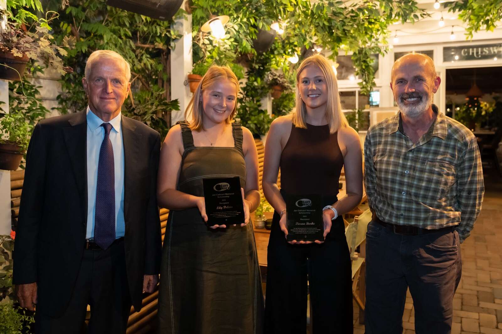 Joint winners of rice scholarship Shepparton News