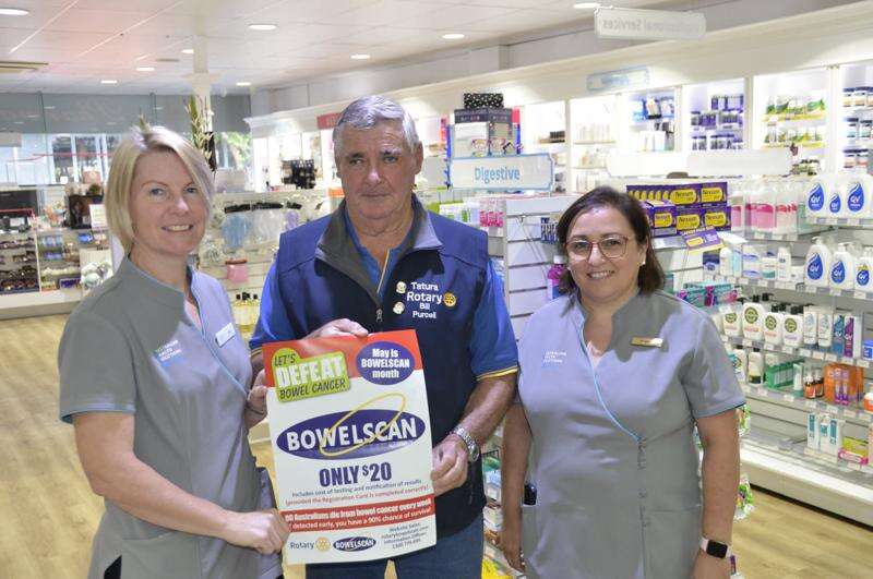 Tatura Rotary supplying bowel cancer test kits Shepparton News