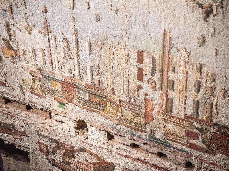 Ancient Rome's biggest fresco and mosaic restored