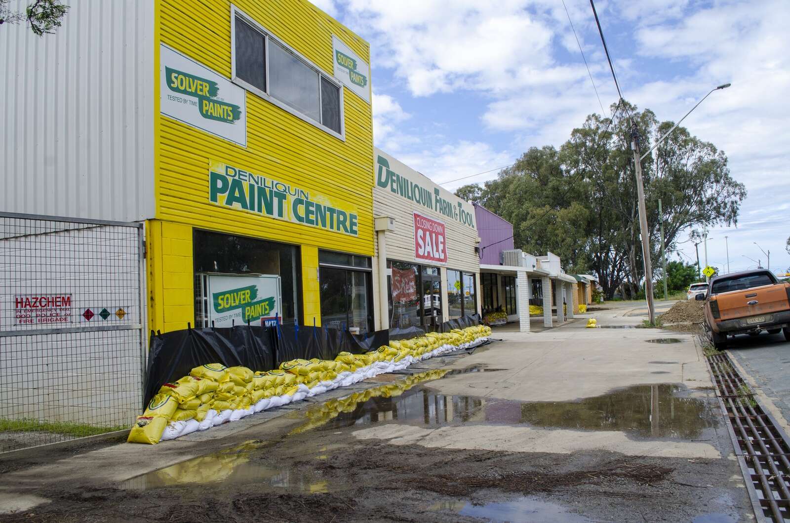 The first steps of cleanup, recovery Deniliquin Pastoral Times