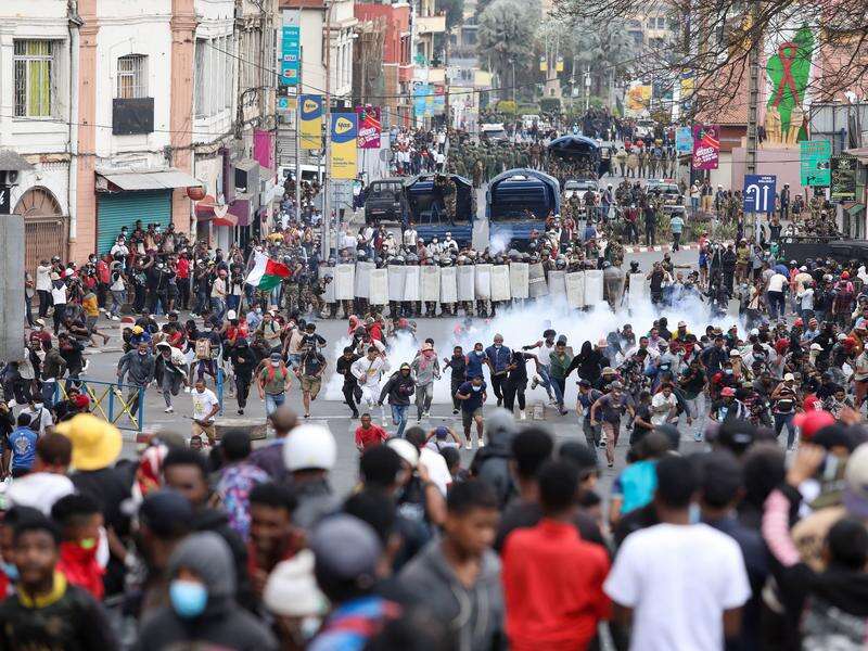 Madagascar’s president says a coup is under way