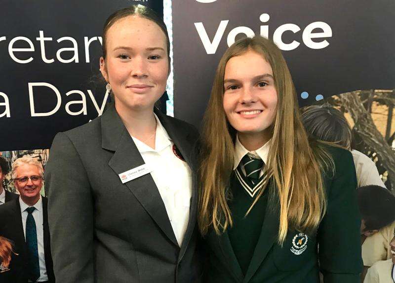 Finley High School send representative to 'Secretary for a day' Southern Riverina News