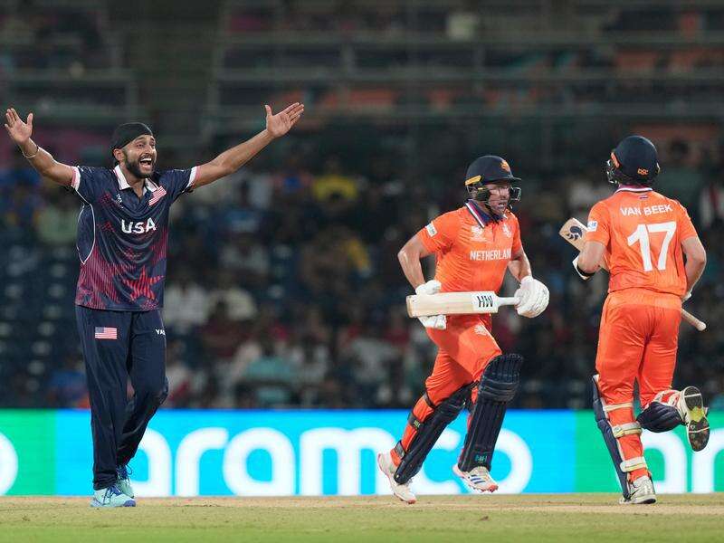 USA beat Dutch to get on board at T20 World Cup