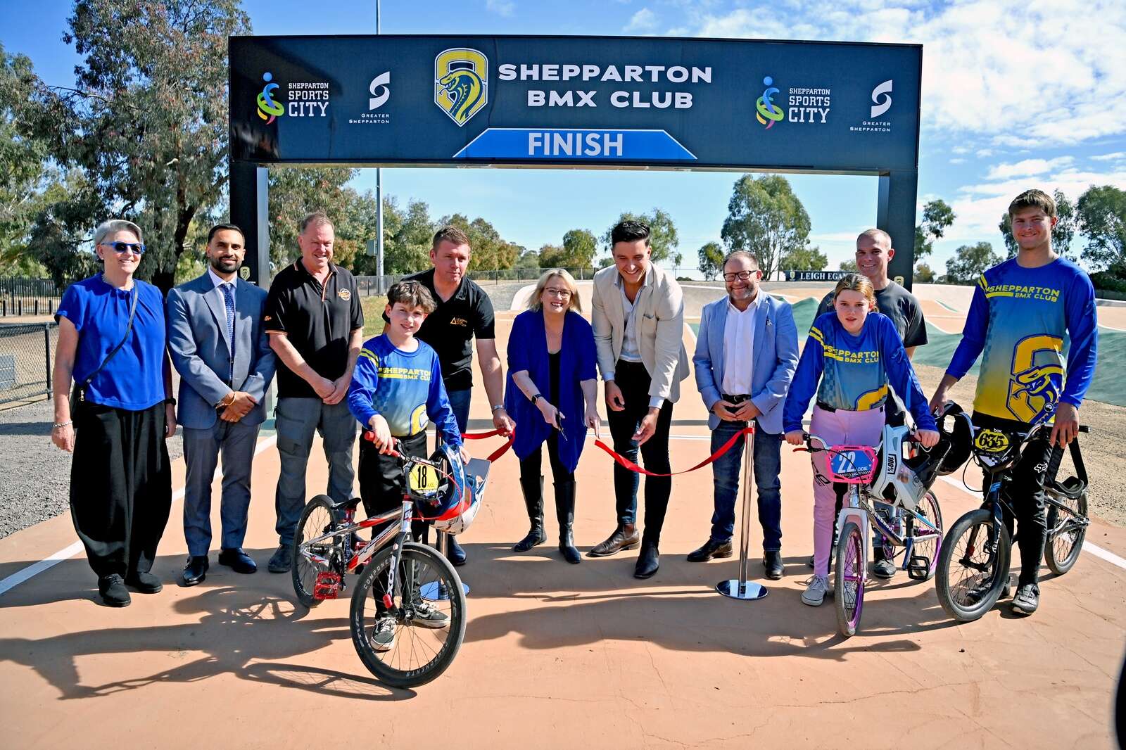 BACK ON TRACK: Ribbon is cut on Shepparton BMX and Cycling Precinct ...