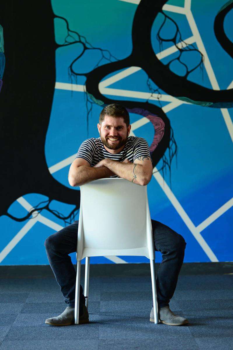Yorta Yorta artist lights up SAM drawing wall | Shepparton News