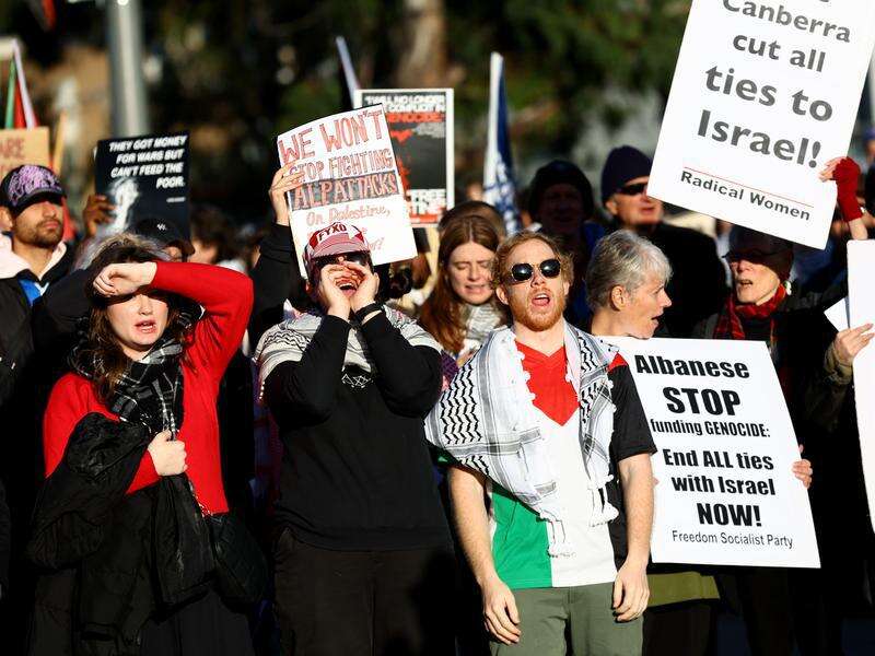 Pro-Palestine activists swarm on Labor state conference | Shepparton News