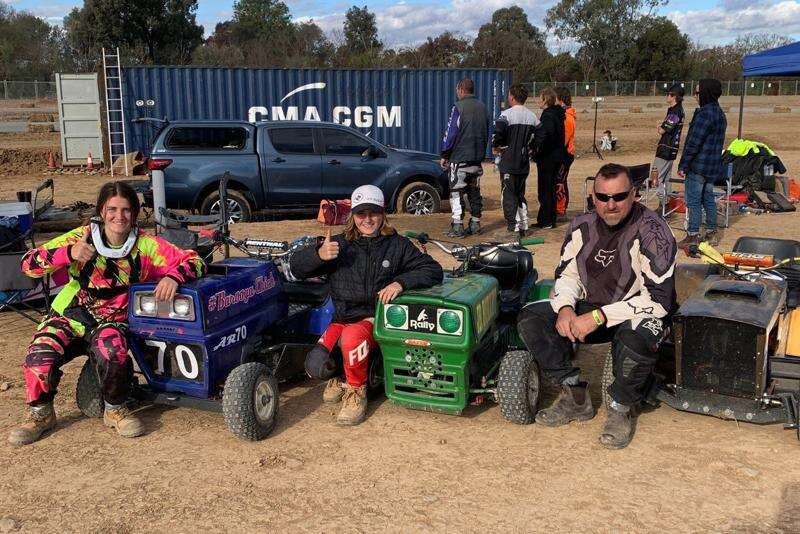 Stuart Eliott claims lawn mower racing crown | Cobram Courier