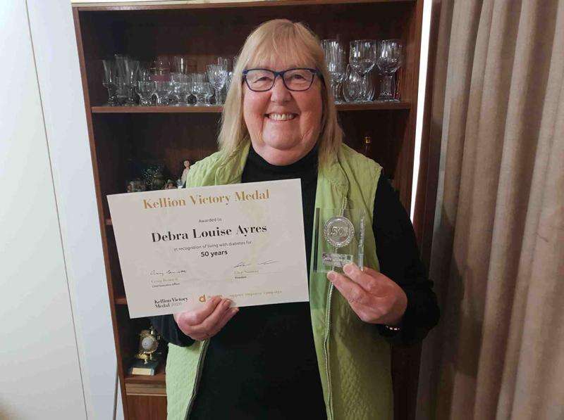 Debra Ayres recognised for 50 years with type 1 diabetes | Shepparton News