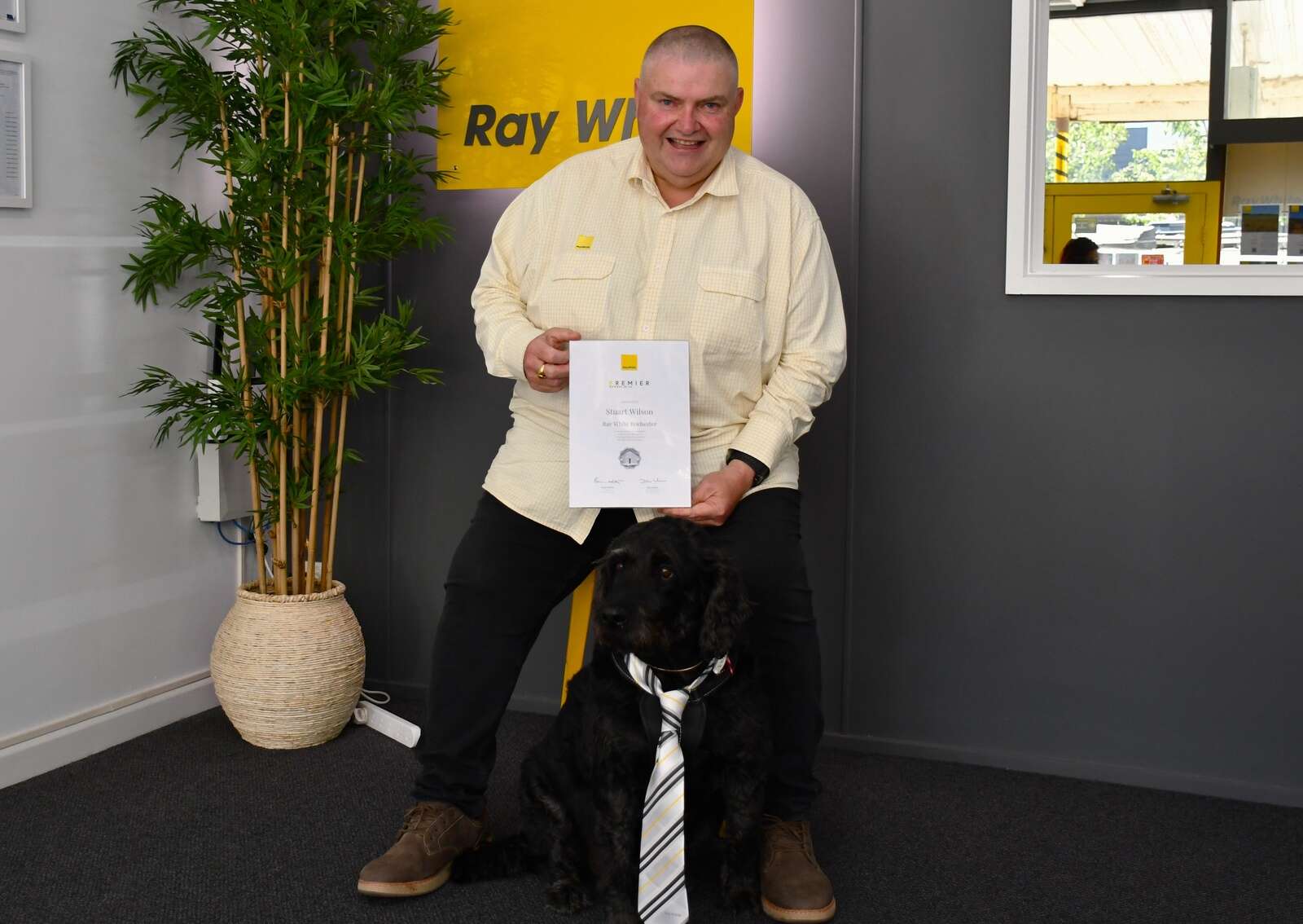 Local real estate agent going strong