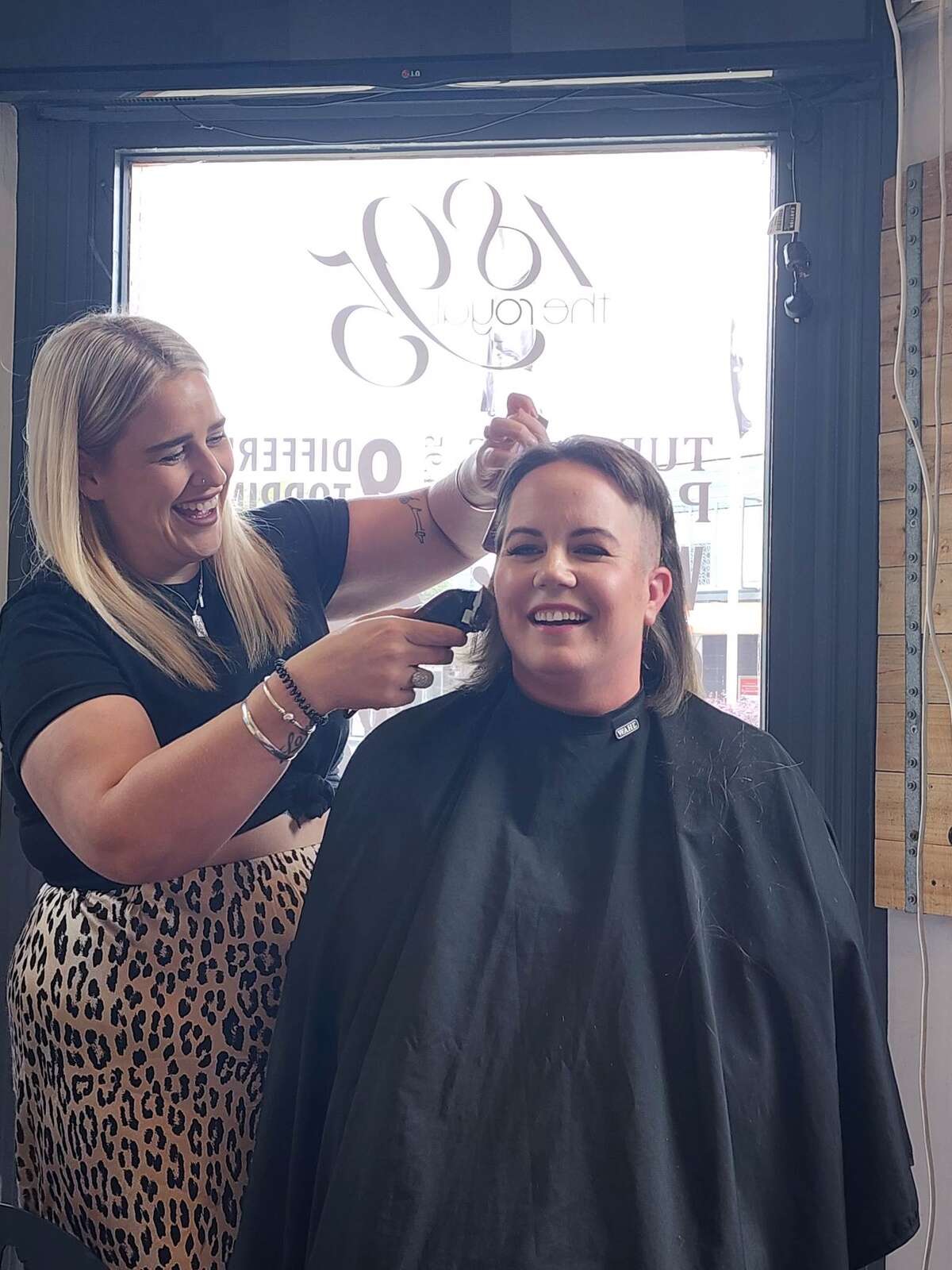 Meg loses locks for great cause | Riverine Herald