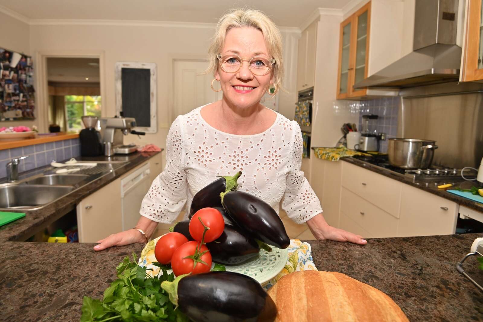 In the Kitchen with Deb Miso salmon salad with sushi rice