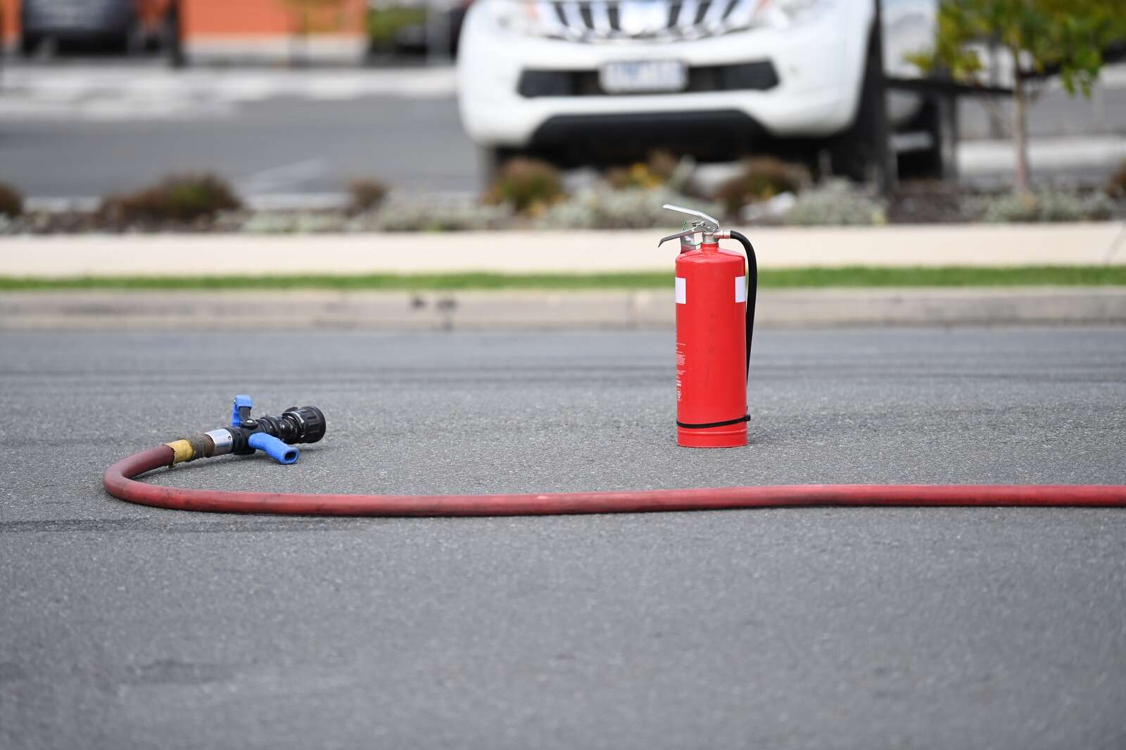 Fire inside CBD supermarket