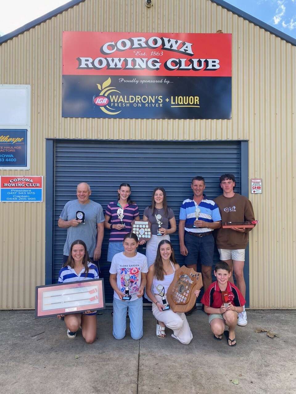 Rowers celebrate successful season Corowa Free Press