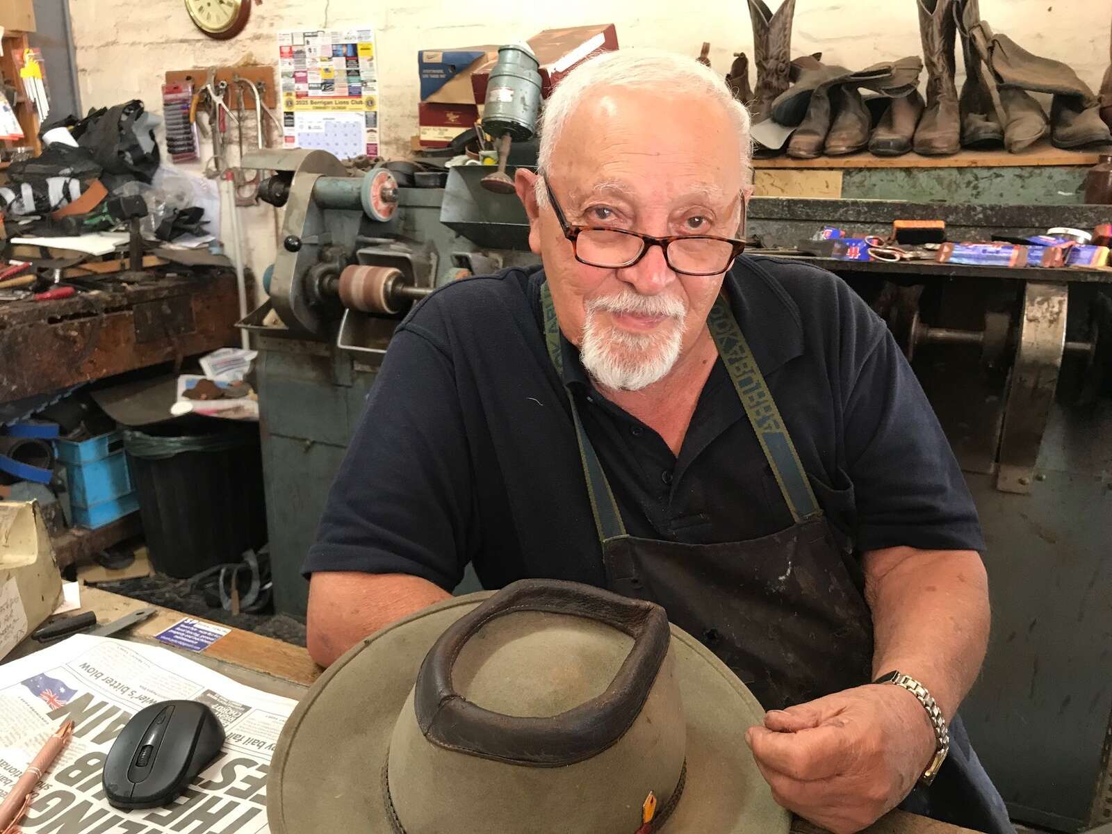 On the Grapevine | A well-heeled Berrigan bootmaker | Cobram Courier