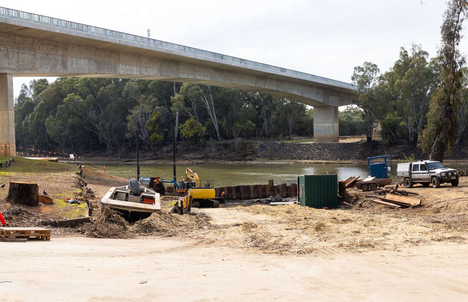 Boat ramp works continue | Cobram Courier