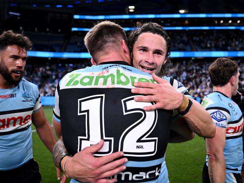 Sharks end unwanted finals run to set up Penrith clash ...