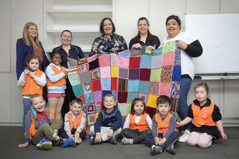 Children donate blanket to help homeless Shepparton News