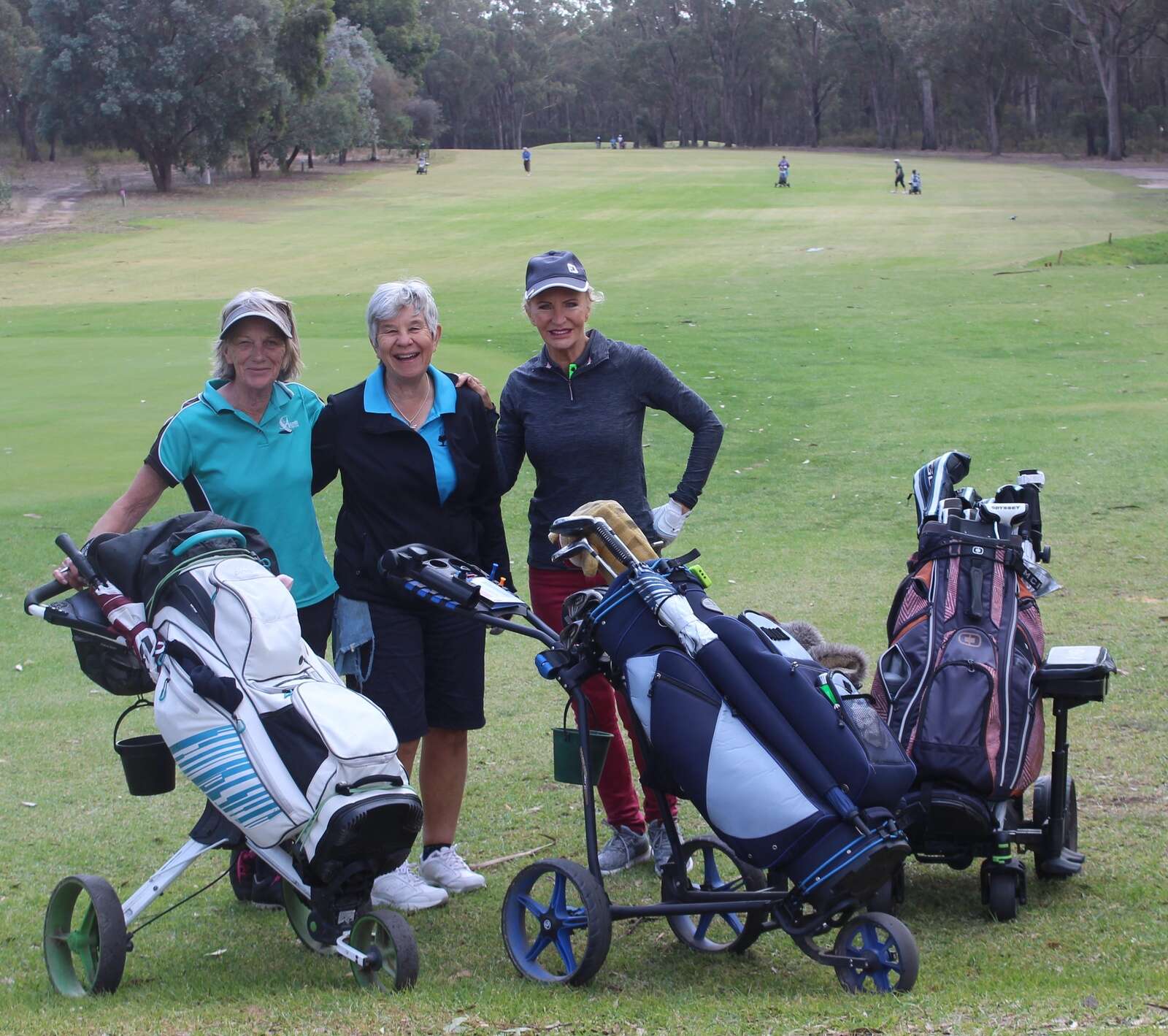 Glenda Woods guides the Seymour Golf Club women through tough times