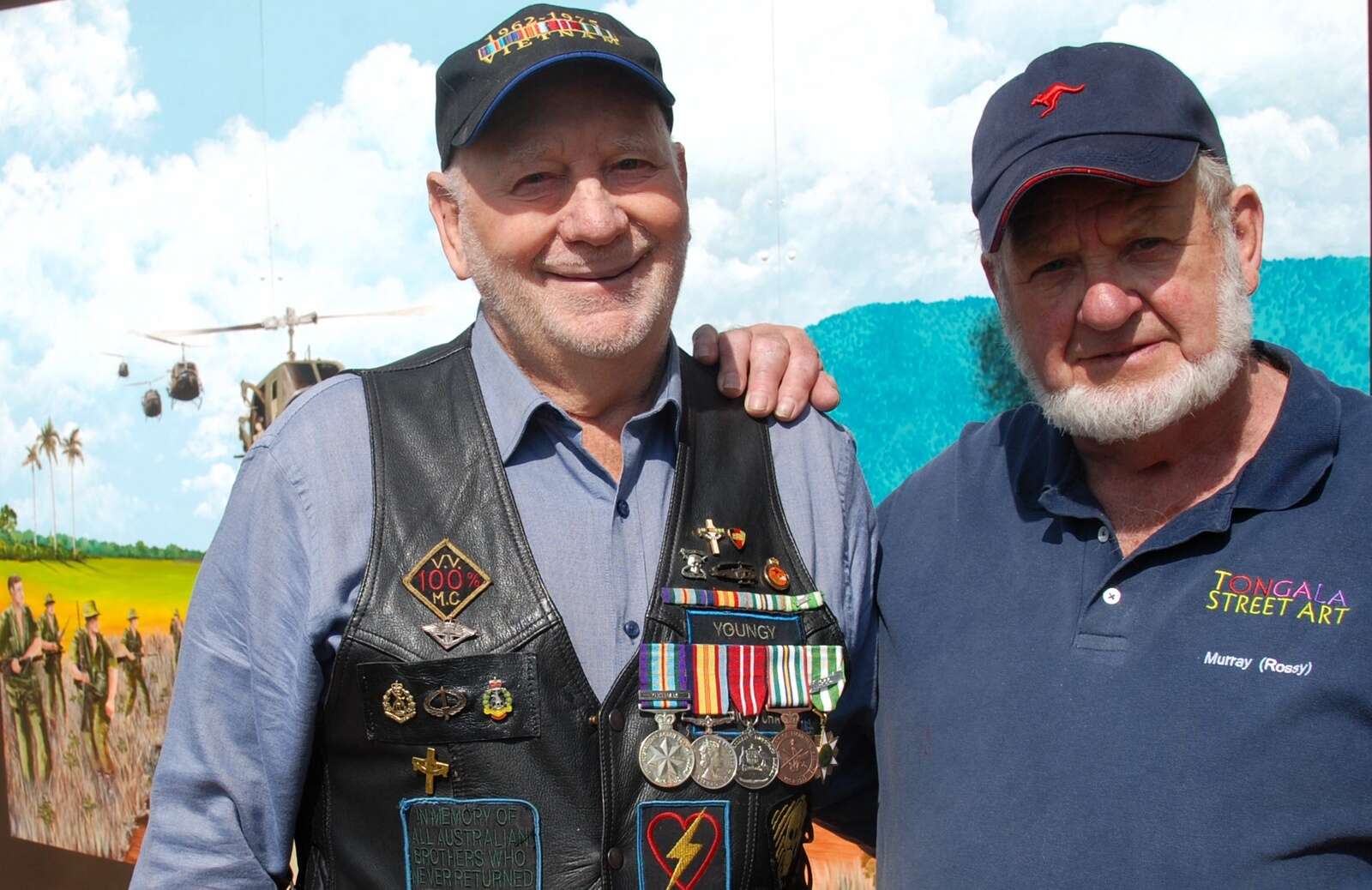 Vietnam veteran inspires another Tongala mural | Kyabram Free Press
