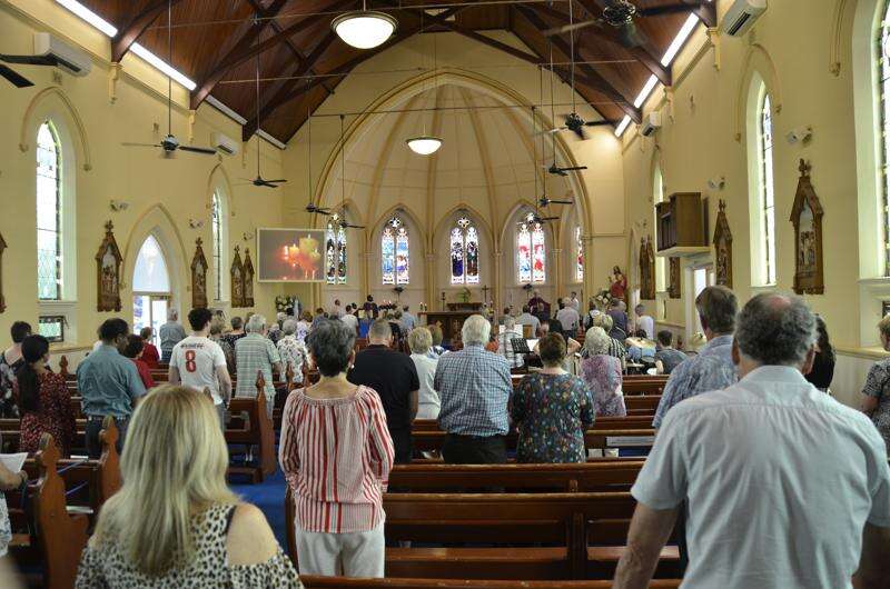 All at St Brendan’s Christmas masses Cobram Courier