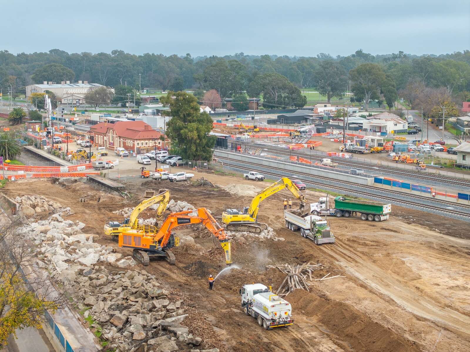 Train services to halt at Benalla as Inland Rail project progresses