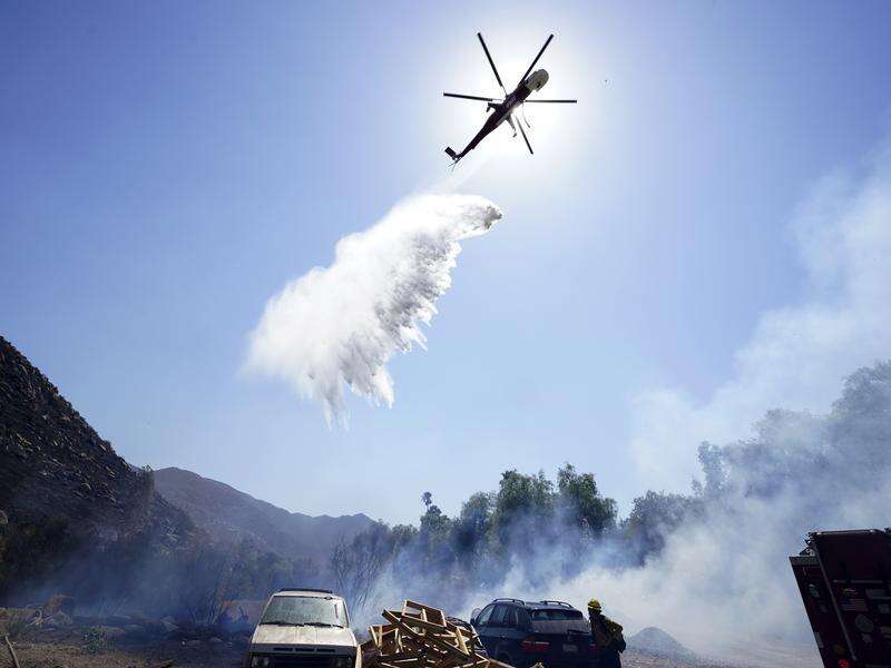 Crews face heatwave in California fires | Campaspe News