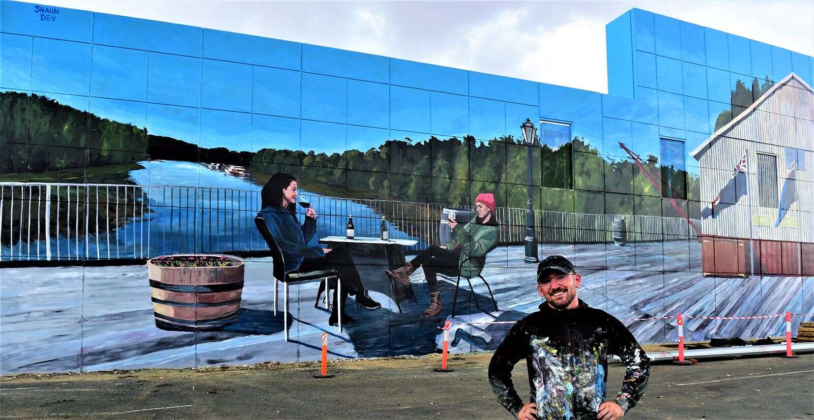 New Echuca High St mural a nod to town’s historic past | Riverine Herald